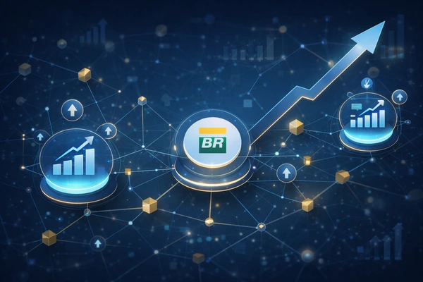 Grande empresa construindo liderança sustentável com escala de licitações Petrobras automatizada
